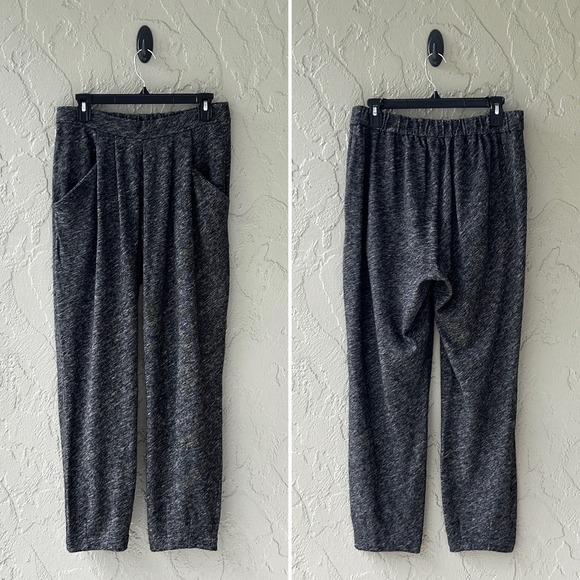 Eileen Fisher Pants - Eileen Fisher Women's Size Small Black White Gray Wool Cotton Blend Jogger Pants